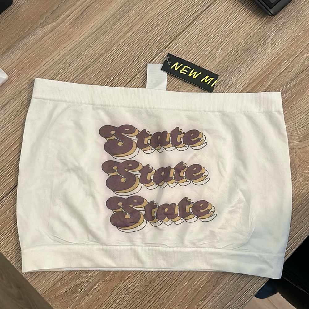 Florida State University bandeau top new with tags